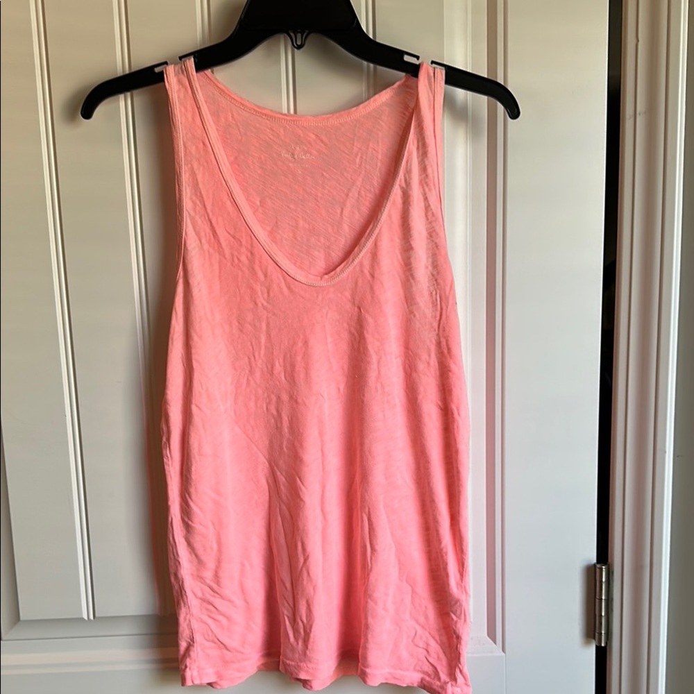 J. Crew Soft Pink Vintage Cotton Tank